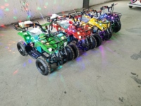 Nouveau modèle de véhicule d'attraction pour enfants, double électrique, en plastique, pour aire de jeux extérieure, type buggy des dunes et voiture tamponneuse