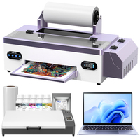 Nouvelle machine d'impression textile DTF A3 pour t-shirts, imprimante à encre blanche, imprimante de transfert thermique pour film PET, imprimante DTF A3 et four