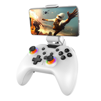 Mise à niveau de la manette de jeu BT continue à programmation silencieuse pour la manette sans fil Nintendo Switch/IOS/Android/PC