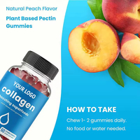 OLLI OEM/ODM Gummies de collagène vitaminés, produit de beauté pour la croissance des cheveux et des ongles, les os solides, l'éclaircissement de la peau, vitamine A, vitamine E