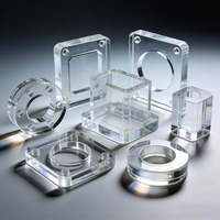 Services de tournage et de fraisage CNC pour plastiques acryliques haute transparence, plastiques techniques colorés et plastiques de précision