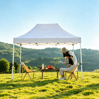 Tente pliante publicitaire d'extérieur 10x13 pieds, vente en gros, haute qualité, imperméable, tente pop-up pour expositions, événements, barbecues, fêtes