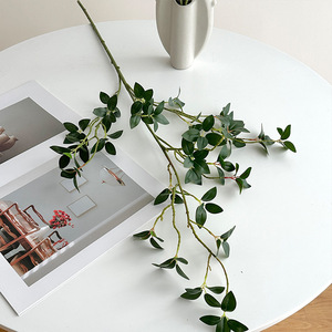 Plantes artificielles Milan Leaf 30cm-100cm, fleurs en soie haute simulation, décoration intérieure, fleurs pour vase, décoration de salon - Product Image 3