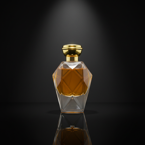 Luxe cilinder parfumfles 30ml, zware glazen parfumfles 50ml, lege glazen geur-/parfumsprayfles met houten dop - Product Image 4