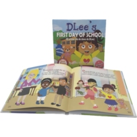 Libros educativos de tapa dura personalizados de alta calidad para niños muestras gratis impresión de libros personalizados para niños