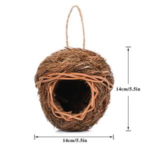 นกฮัมมิงเบิร์ดกลางแจ้งบ้านนกฟินช์สำหรับกรงนกและแขวนอยู่นอกทุ่งหญ้ารังนก - Product Image 2