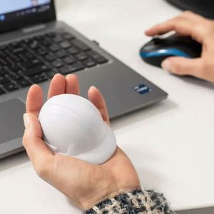 Pelota Antiestrés de Espuma PU Suave con Logotipo Personalizado, Juguete para Apretar con Forma de Casco de Seguridad para Actividades Promocionales - Product Image 6