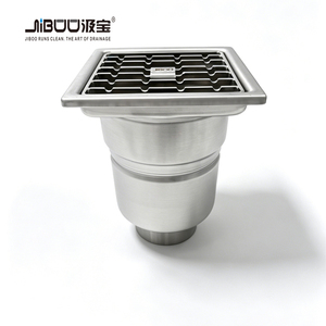 Siphon de <span class=keywords><strong>sol</strong></span> carré industriel moderne anti-odeur en acier inoxydable 304/316L de qualité supérieure pour cuisines, salles de bain et zones de service - Product Image 2