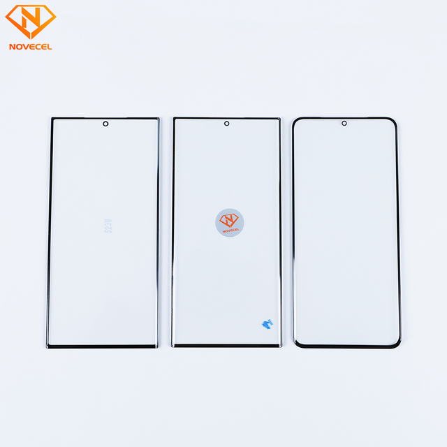 Novecel Front Glass Lens Cover Outer Touch Panel Screen Replacement for Samsung Galaxy Note 8 9 Note10 Note20 S21 S22 S23 Ultra