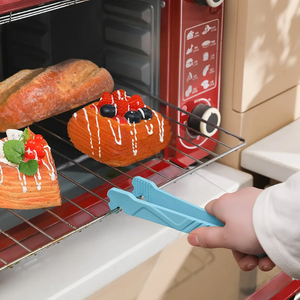 Pince de cuisine en silicone antidérapante pour aliments, toast, barbecue, salade et grillades, accessoire de cuisine - Product Image 5