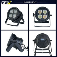 Projecteur LED COB 4 Yeux Étanche IP65 200W (4x50W) DMX512 pour Scène Extérieure, Concerts et Événements