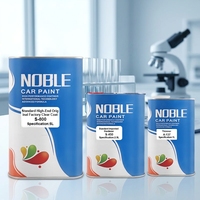 Kit de vernis transparent 2K à séchage lent standard avec durcisseur et diluant pour la rénovation automobile