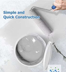<span class=keywords><strong>Membrana</strong></span> de poliuretano impermeable líquida para construcción al aire libre para revestimientos de pintura de techo y electrodomésticos de piscina - Product Image 2