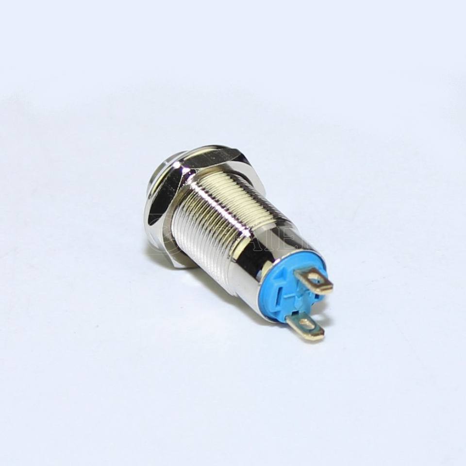 Normally Open 8MM Momentary Push Button Switch Waterproof Metal Mini High Button Push Button Switch for Equipment