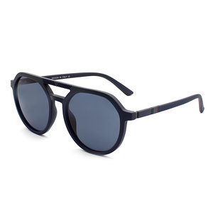 New Vintage Oversized Retro Round Polarized UV400 Sun Glasses Female Shades Custom Logo Designer Fashion Women Sunglasses Men - Product Image 6