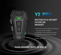 Headset interkom helm sepeda motor, headphone sepeda motor sistem komunikasi bebas genggam untuk pengendara