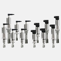 YEZON Sonde de niveau à fourche vibrante en acier inoxydable de qualité industrielle, étanche, capteur de vibration pour huile et boissons, précision 0,5%, garantie 1 an