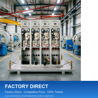 Haowei HGXN99-12 12kV 630A Bebas SF6 Berinsulasi Nitrogen Modular Berlapis Logam IP67 Distribusi Daya Industri IEC 62271-200 Ring