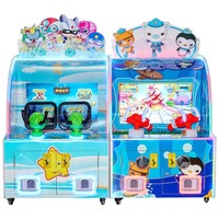 Machine de jeu aquatique double interactive de 32 pouces pour adultes, enfants et parents – Équipement électronique à monnayeur pour divertissement vidéo
