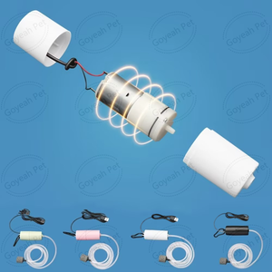 튜브 에어 스톤과 미니 울트라 조용한 수족관 공기 펌프 USB 어항 산소 펌프 - Product Image 3