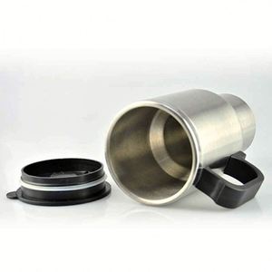 Car <b>Cup</b> Thermal Insulation Stainless Steel Travel-Friendly Tumbler Vacuum Insulated <b>Thermos</b> Bottle - Product Image 2