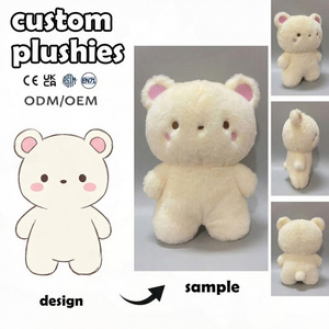 ของเล่นตุ๊กตาตามสั่งผลิตจากโรงงานตุ๊กตาแมงมุม cyndaquill pyae ยักษ์หูสีฟ้าน่ารักอะนิเมะสุนัขจิ้งจอกสินค้าและของสะสม - Product Image 2