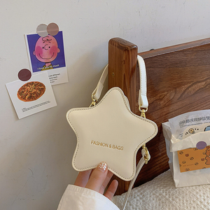 Nueva moda Color caramelo forma <span class=keywords><strong>de</strong></span> estrella mujeres Mini bolsos bandolera monedero lindo Mini bolsos <span class=keywords><strong>de</strong></span> hombro para niños para niñas - Product Image 2