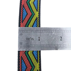 สายรัดโพลีเอสเตอร์แบบท่อ ลายเรขาคณิตแบบดั้งเดิม ขนาด <span class=keywords><strong>1</strong></span> นิ้ว 25 มม. ยี่ห้อ SHANLI สำหรับอุ<span class=keywords><strong>ป</strong></span>กรณ์เสริมผ้าและสายกระเ<span class=keywords><strong>ป</strong></span>๋า - Product Image 1