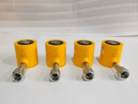 Vérin hydraulique compact à faible hauteur, robuste, 150 tonnes, 700 bars, course de 51 mm, simple effet