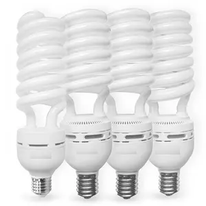 WOOJONG full spiral cfl bulb Energy Saving Fluorescent led spiral lamp curved with high quality