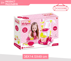 Juegos de escobas y fregonas para niños en edad preescolar, juegos de carritos de limpieza a la venta - Product Image 5