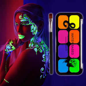 All'ingrosso del partito bambini oceano animale <span class=keywords><strong>sirena</strong></span> UV tatuaggio adesivi corpo braccio fluorescente Neon bagliore nel buio tatuaggi temporanei - Product Image 6