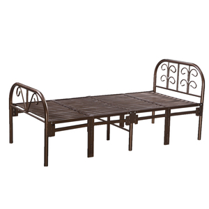 <b>Single</b> Folding <b>Bed</b> Metal <b>Bed</b> Frame - Product Image 2