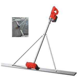Règle vibrante électrique portative à batterie au lithium pour le nivellement du béton, machines et équipements industriels - Product Image 1