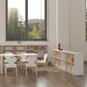 Muebles de Madera para Guardería y Preescolar, Muebles de Madera para Jardín de Infancia, Juego de Mesa y Sillas para Salón de Clases - Product Image 3