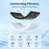 Filtre à eau pour réfrigérateur domestique certifié NSF, charbon actif, modèles de remplacement 5231JA2002A ADQ72910901 ADQ72910907
