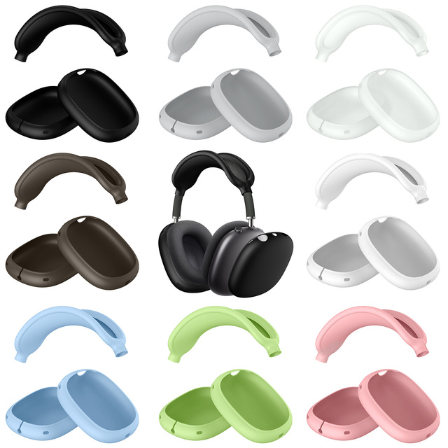 Colorful Silicone Case for Airpods Max Silicone Protection for Headphone Cases