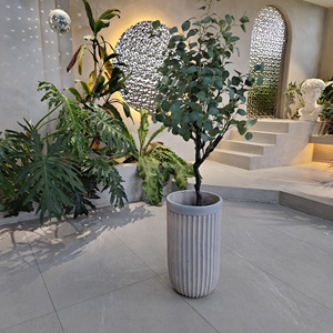 Vaso per Fiori Americano Contemporaneo Ecologico Leggero Biodegradabile Durevole per Interni ed Esterni Extra Large - Product Image 3