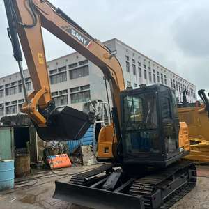 Miniexcavadora de segunda mano Sany 75C Precio bajo 7,5 toneladas Excavadora de orugas Sany 75C usada en buenas condiciones - Product Image 5