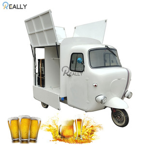 Triciclo eléctrico móvil personalizado, carrito de comida, Cocina Rápida, cerveza, bebidas, <span class=keywords><strong>bicicleta</strong></span> móvil de tres ruedas con función - Product Image 2