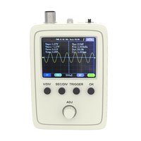 Osciloscopio Digital de Bolsillo DSO 150, Kit de Osciloscopio Portátil de 1MSa/s y 200KHz de Ancho de Banda Analógico, Compatible con PWM de 80KHz y Actualización de Firmware