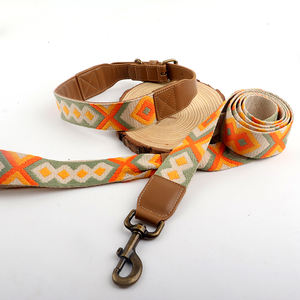 Aksesori hewan peliharaan lembut Bavarian pribadi tahan lama bergaya kerah <span class=keywords><strong>Aztec</strong></span> kulit tebal kerah anjing Collier Tuang Chien - Product Image 4