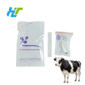 Rapid Bovine <strong>Pregnancy</strong> <strong>Test</strong> Kit Early Detection Cattle Cow PAG Whole Blood Strip Card New Condition - Product Image 1