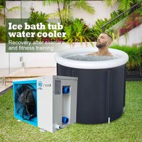 Refroidisseur à bain de glace à performance stable 1hp Refroidisseur plongeant froid à faible consommation d'énergie et baignoire