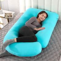 Bon prix Chine Gros 7D Fibre Creuse Corps Complet G Forme Jambes Ventre Grossesse Massage Oreiller Bébé pour Dormir