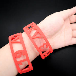 צמידי סיליקון תלת מימדיים עם אותיות יווניות של אחוות, דגם חדש לשנת <span class=keywords><strong>2026</strong></span>, צמידי גומי סיליקון בהתאמה אישית של זיטה - Product Image 3