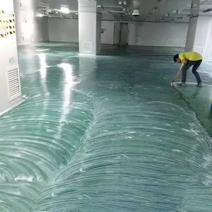 Shangdi Echt Resistente Oplosmiddelvrije Epoxy Vloercoating Stof Topcoat Epoxy Vloer Transparante Vloer Epoxyhars Voor College