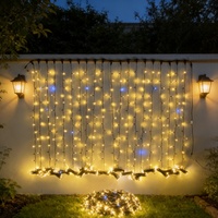 Guirlande lumineuse LED en cuivre pour extérieur IP65, décoration de Noël/mariage, avec lumière blanche