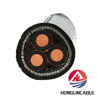 Câble d'alimentation moyenne tension TDZ-YJY33, isolation en XLPE, blindage en fil d'acier fin, câble électrique