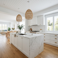 Aige - Armoires de cuisine australiennes en bois massif sur mesure, cuisines modernes en gros pour villas et appartements